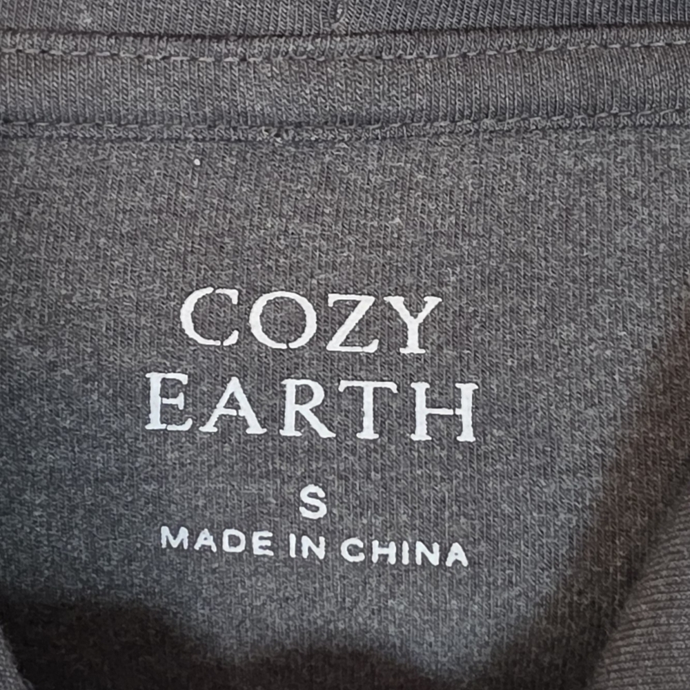 Cozy Earth Bamboo Hoodie Size S Soft Sustainable Luxury Loungewear - Picture 5 of 7